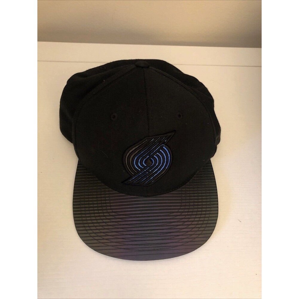 Portland Trailblazers Mitchell & Ness Men's‎ Black NBA Adjustable Snapback Hat